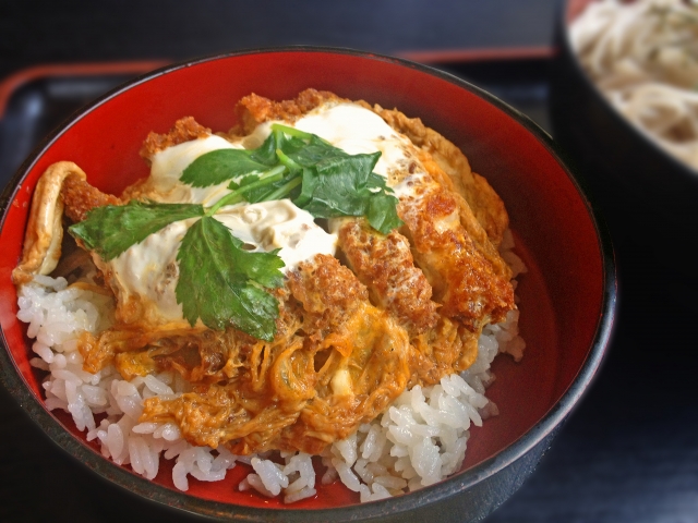 トンカツを甘いおつゆで煮込んで卵でとじて…おいしくないわけないよね…考えた人、天才だよ…
