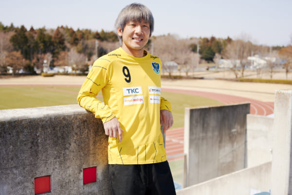 「どこで誰とやろうと、いいプレーするのが、いい選手」という言葉。大黒選手によく似合う。(撮影/熊谷貫)