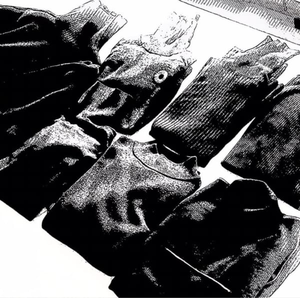 秋冬の衣更えのたびにお出ましになる黒タートル群。いいの、全部好きだから