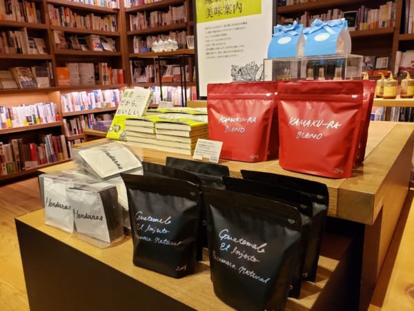今年の春、蔦屋書店代官山で開催されたフェア「鎌倉育ちの美味案内」でもディモンシュのコーヒーを販売
