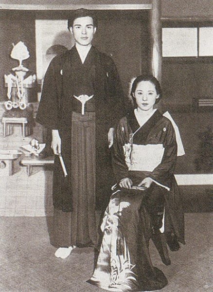 織田作之助と宮田一枝。作之助は一枝が亡くなった3年後に結核により亡くなる(写真提供/織田禎子)