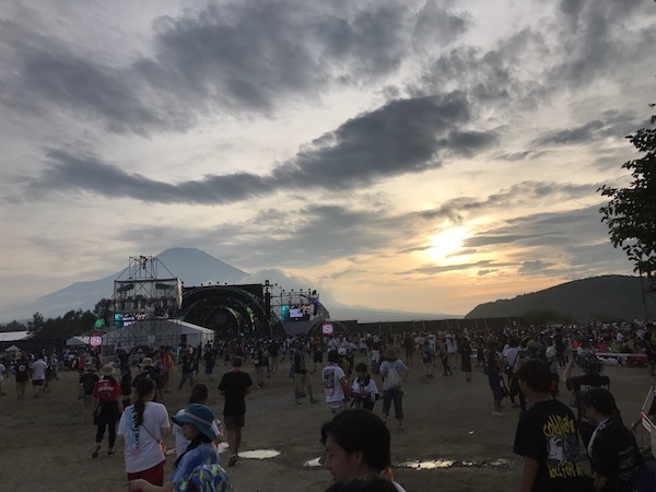 2017年のスウィート・ラヴ・シャワー会場。