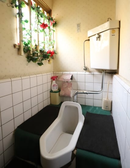 昭和前半の一般家庭の和式トイレは概ねこんな感じであった