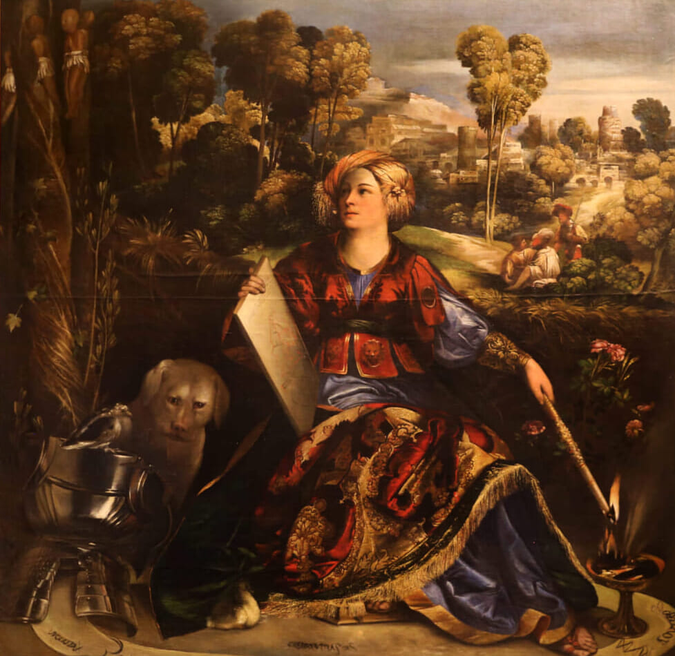 ドッソ・ドッシ〈メリッサ〉 1600年頃 イタリア、ローマ［ボルゲーゼ美術館］