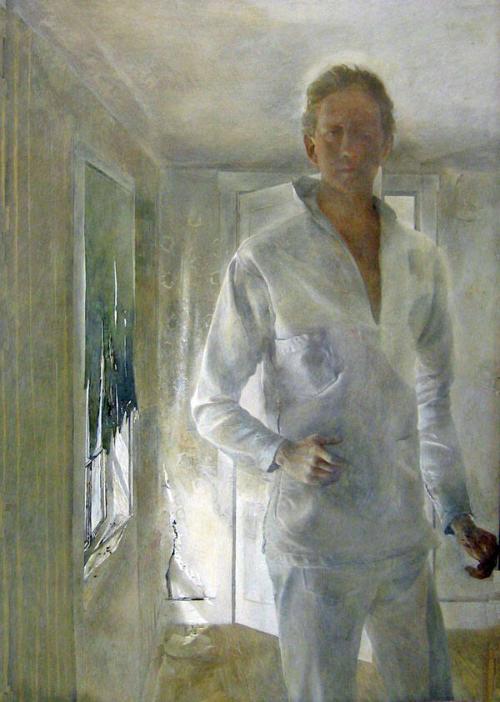 アンドリュー・ワイエス 〈幽霊（自画像）〉1952年、アメリカ、ワシントンⅮ.Ｃ.［スミソニアン博物館］ （The Revenant (Self-Portrait)）© 2023 Wyeth Foundation for American Arth/ ARS,  NY/ JASPAR,  Tokyo E5346