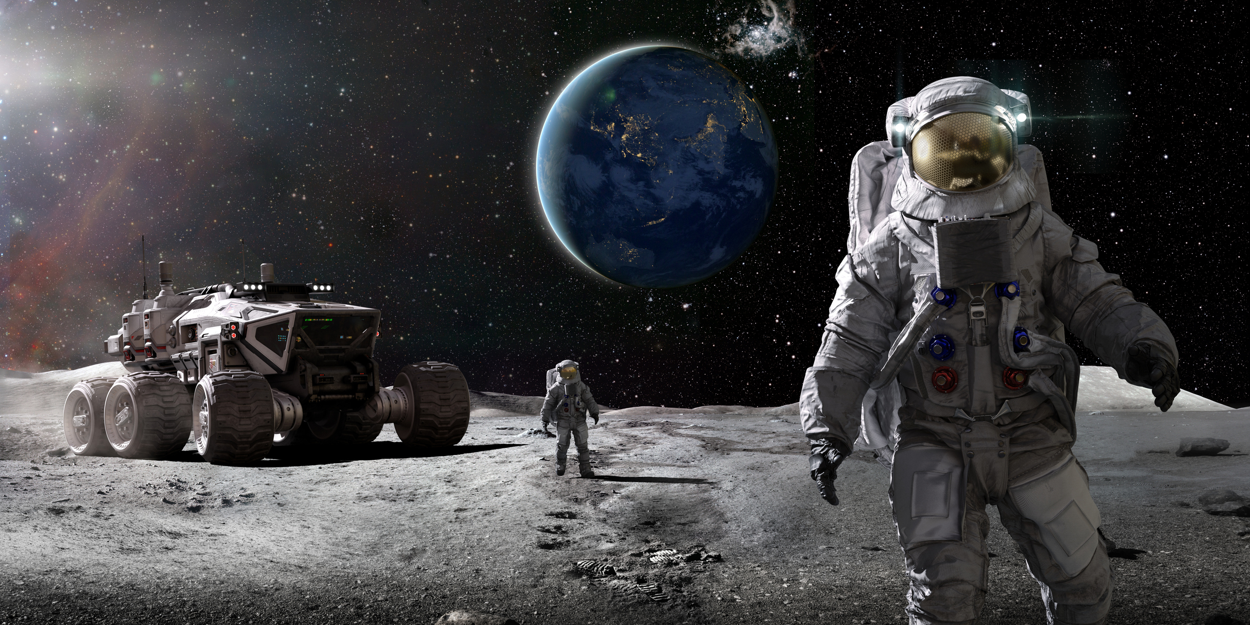アルテミス計画による有人月面探査は、2026年に予定されている（イメージ画像）