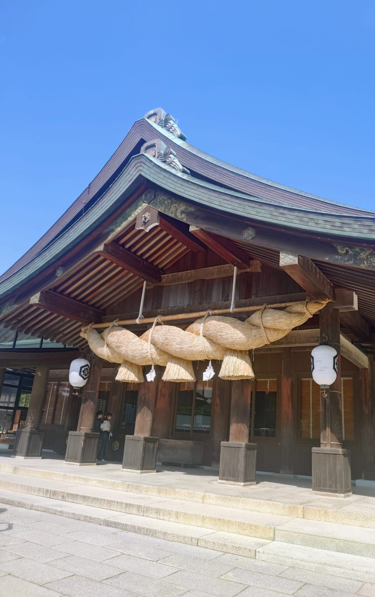 翌日は出雲大社にも！「看護の神様も祀られているので、看護師としてもお参りできて良かったです」。