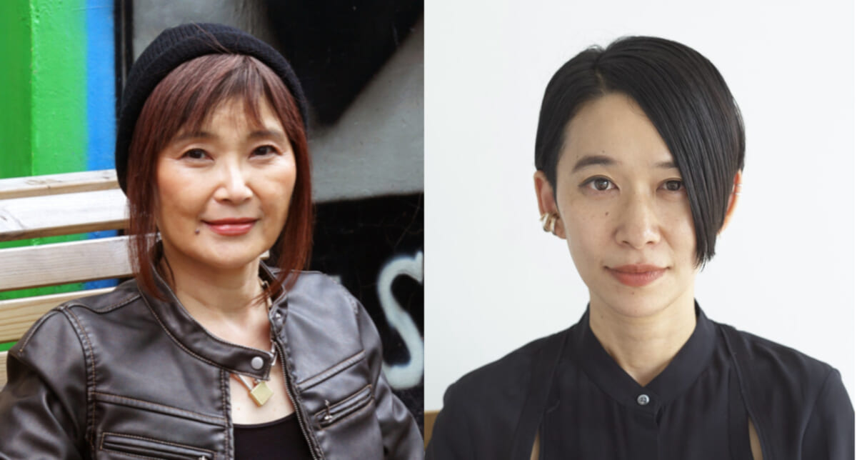 対談は5月末、オンラインで実施。ブレイディみかこさん(左)、西加奈子さん(右)