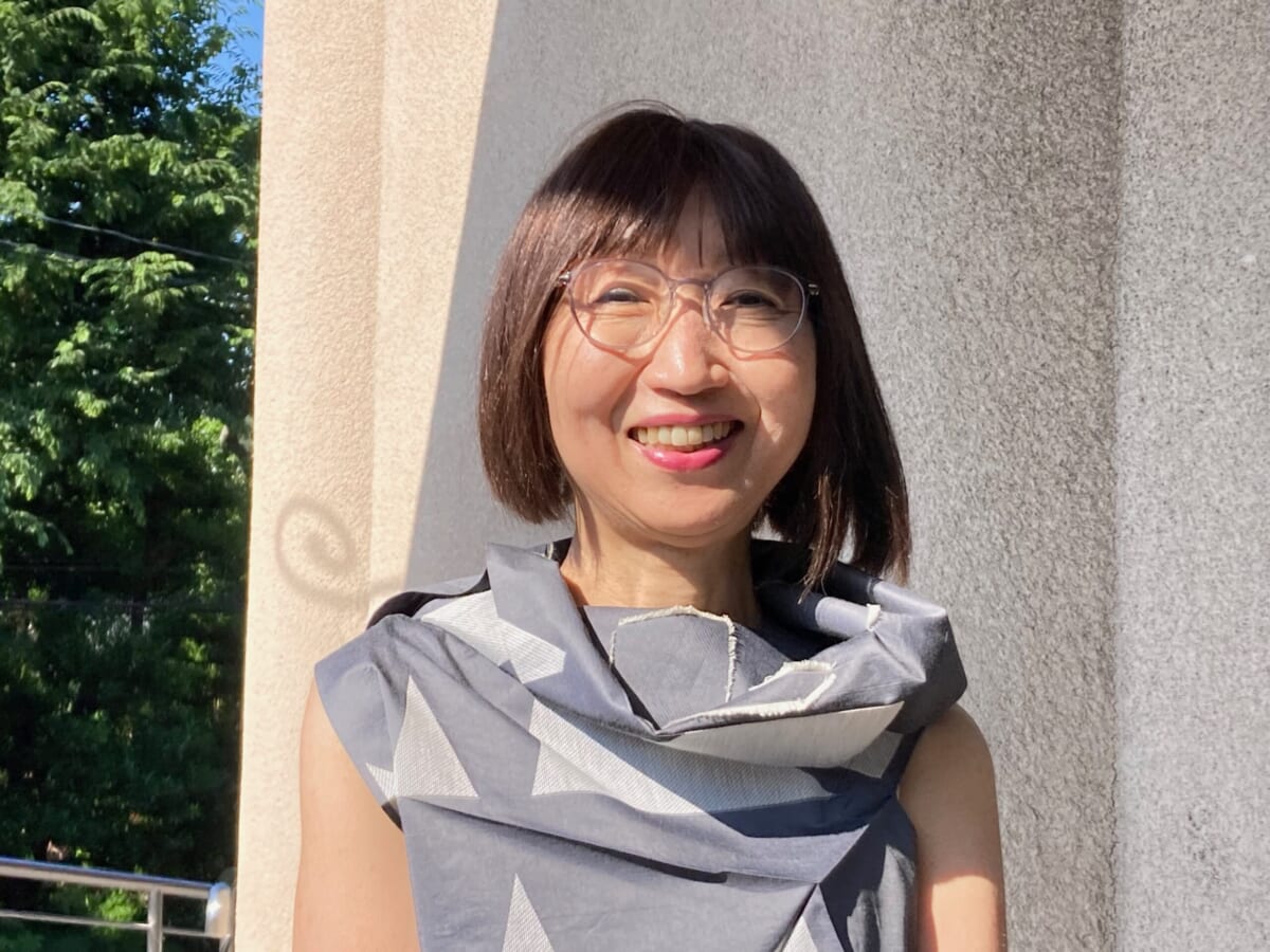 林容子さん 撮影/筆者