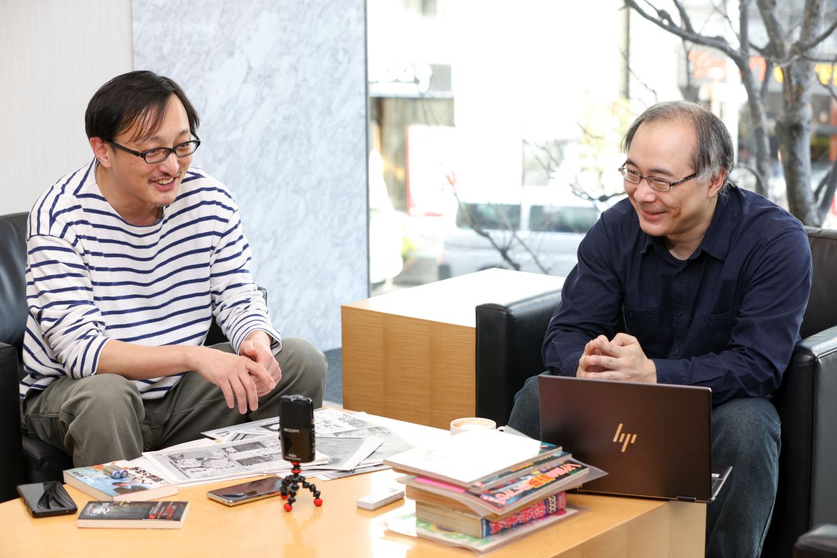 写真左から、吉田悠軌氏、廣田龍平氏。