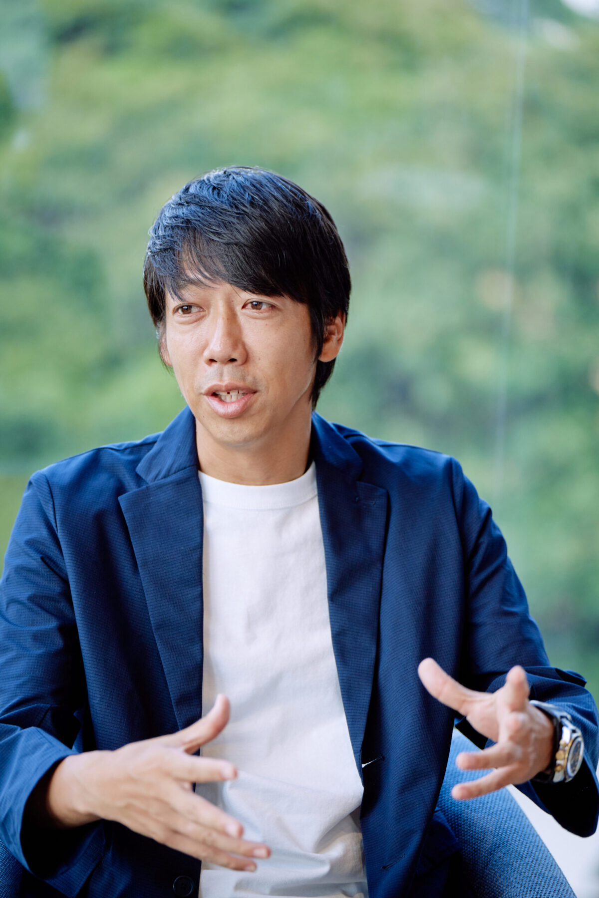 「予測できないことが起こりミスもある。だからこそサッカーは面白い」と中村さん。