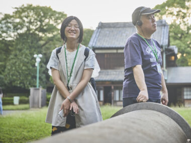 美術鑑賞の体験から「聴く演劇」作品を創る。視覚障害者と晴眼者が作るワークショップの狙いとは＠江戸東京たてもの園【後編】