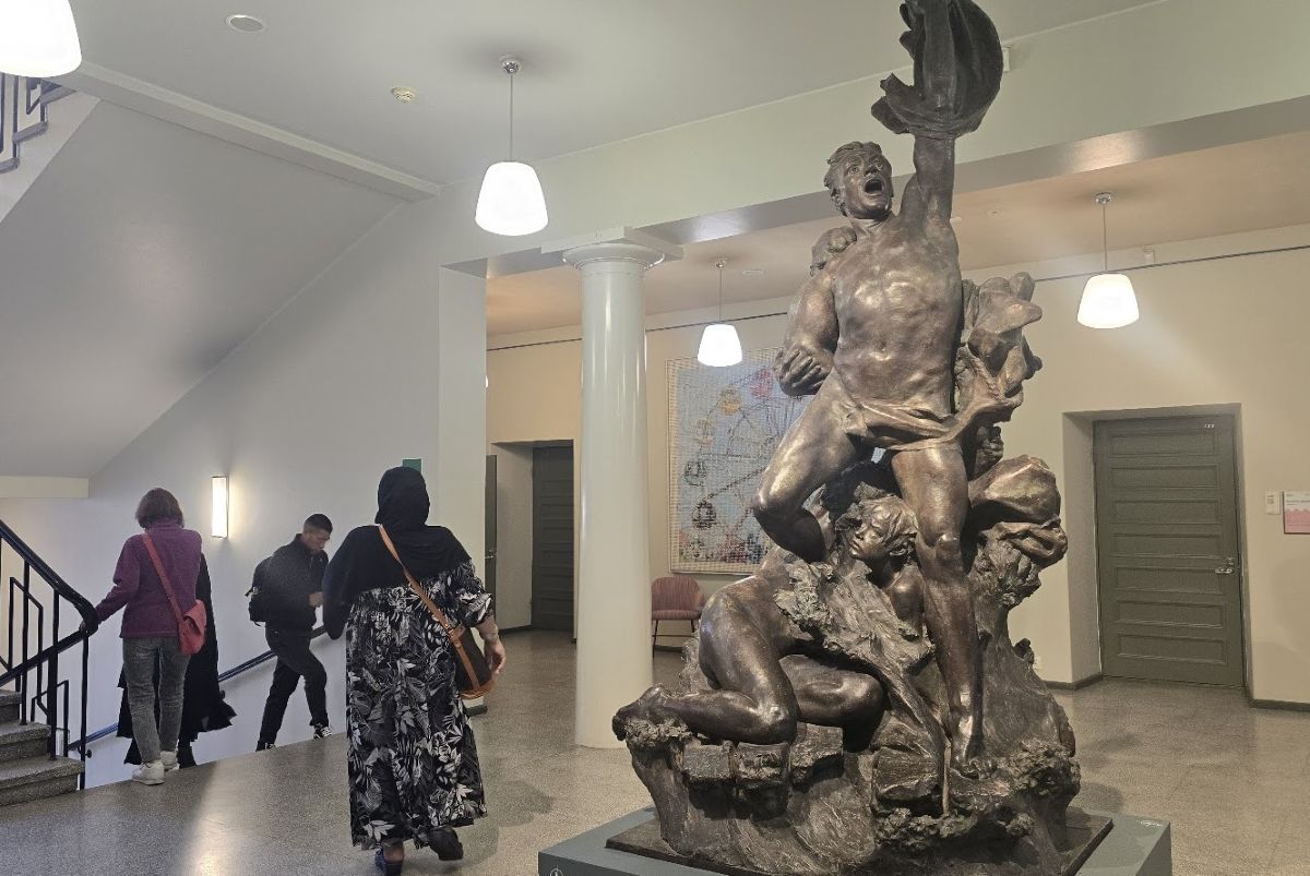 ヘルシンキ労働者学校の内観　撮影：堀内京子