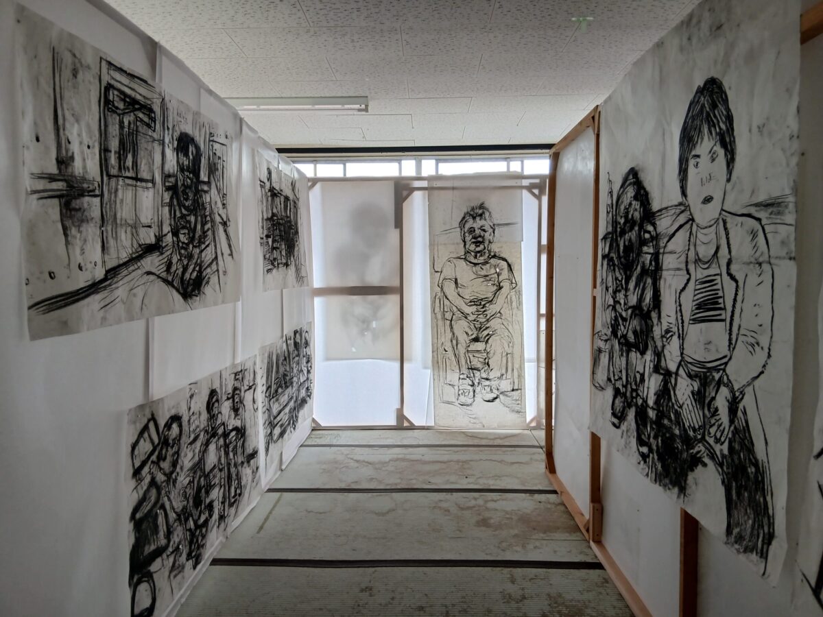 エリック・ファン・リースハウト「ペーパーレジデンス」展示風景　撮影／筆者