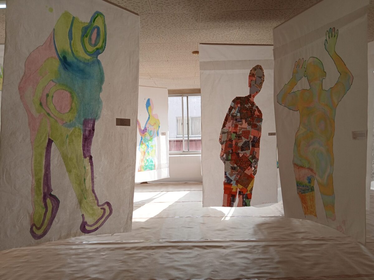 看護課「影の記憶」　撮影／筆者