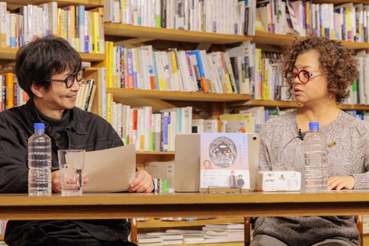 本の刊行に合わせて一時帰国した猫沢さん。小林さんとは半年ぶりのリアル対面となりました。