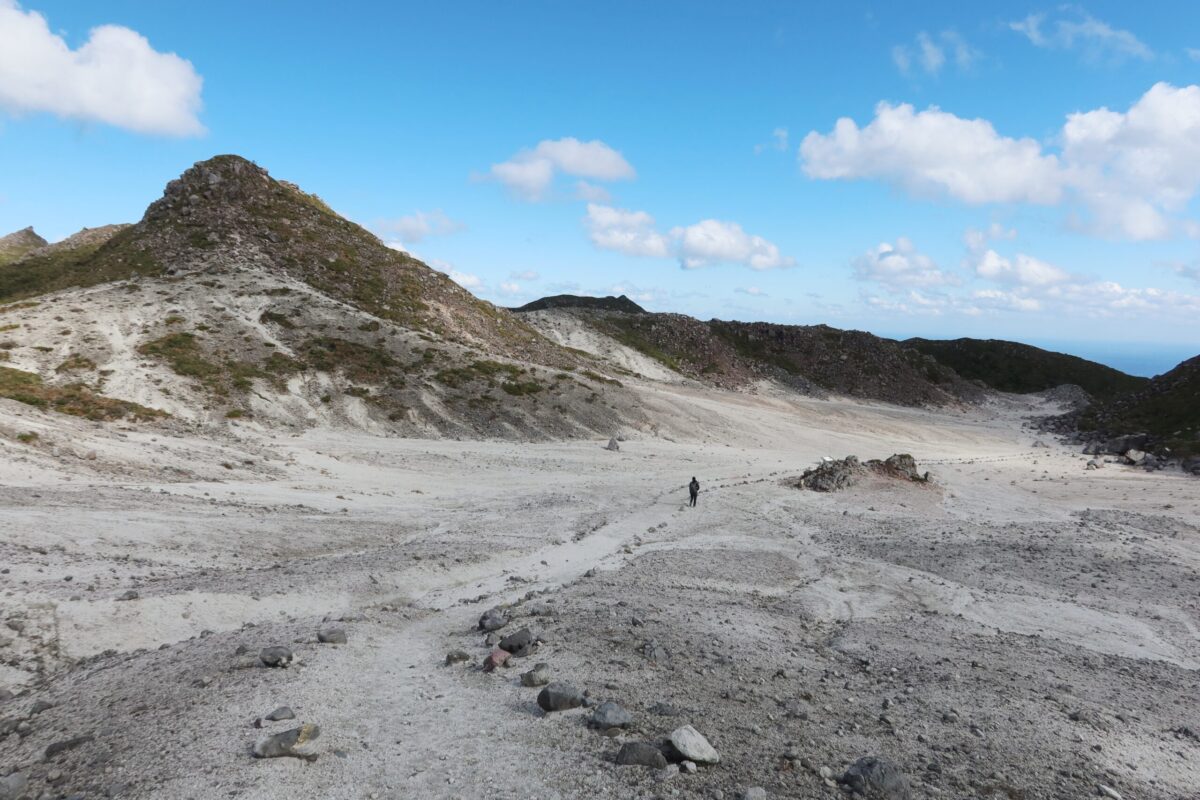 裏砂漠にはほとんど植物が生えていない