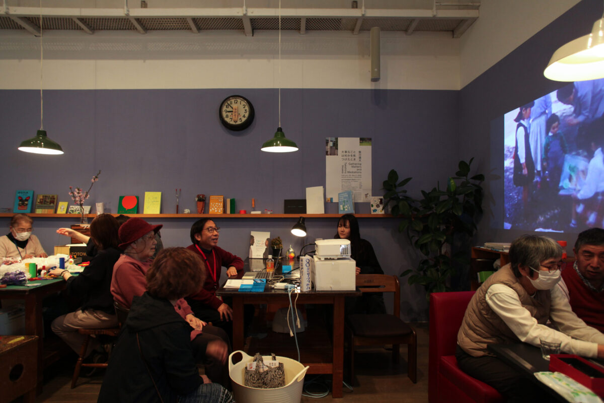 「8㎜フィルムをみよう」　撮影：仲田絵美　提供：水戸芸術館